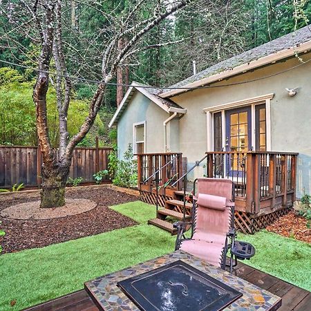 California Cottage Less Than 4 Mi To Redwood Hiking Trails Ben Lomond Kültér fotó