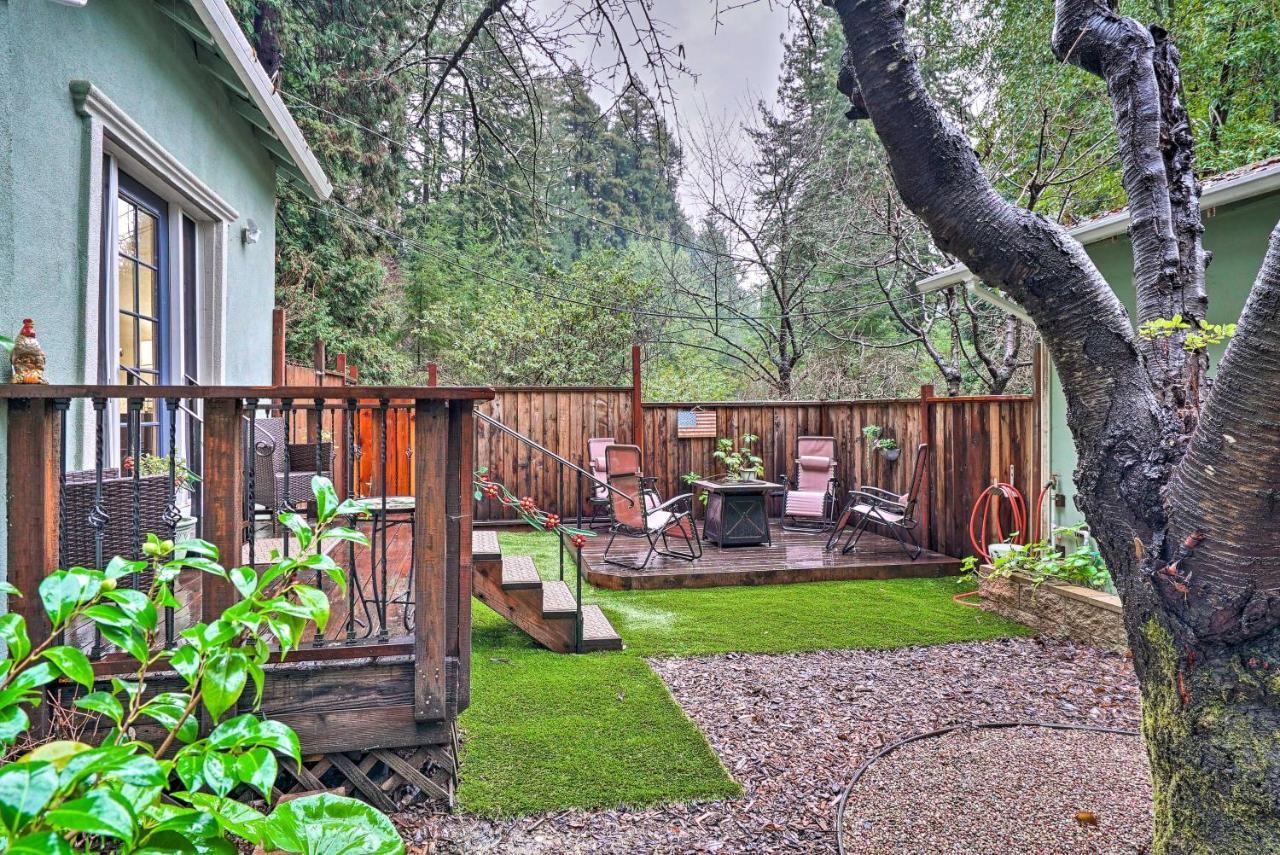 California Cottage Less Than 4 Mi To Redwood Hiking Trails Ben Lomond Kültér fotó