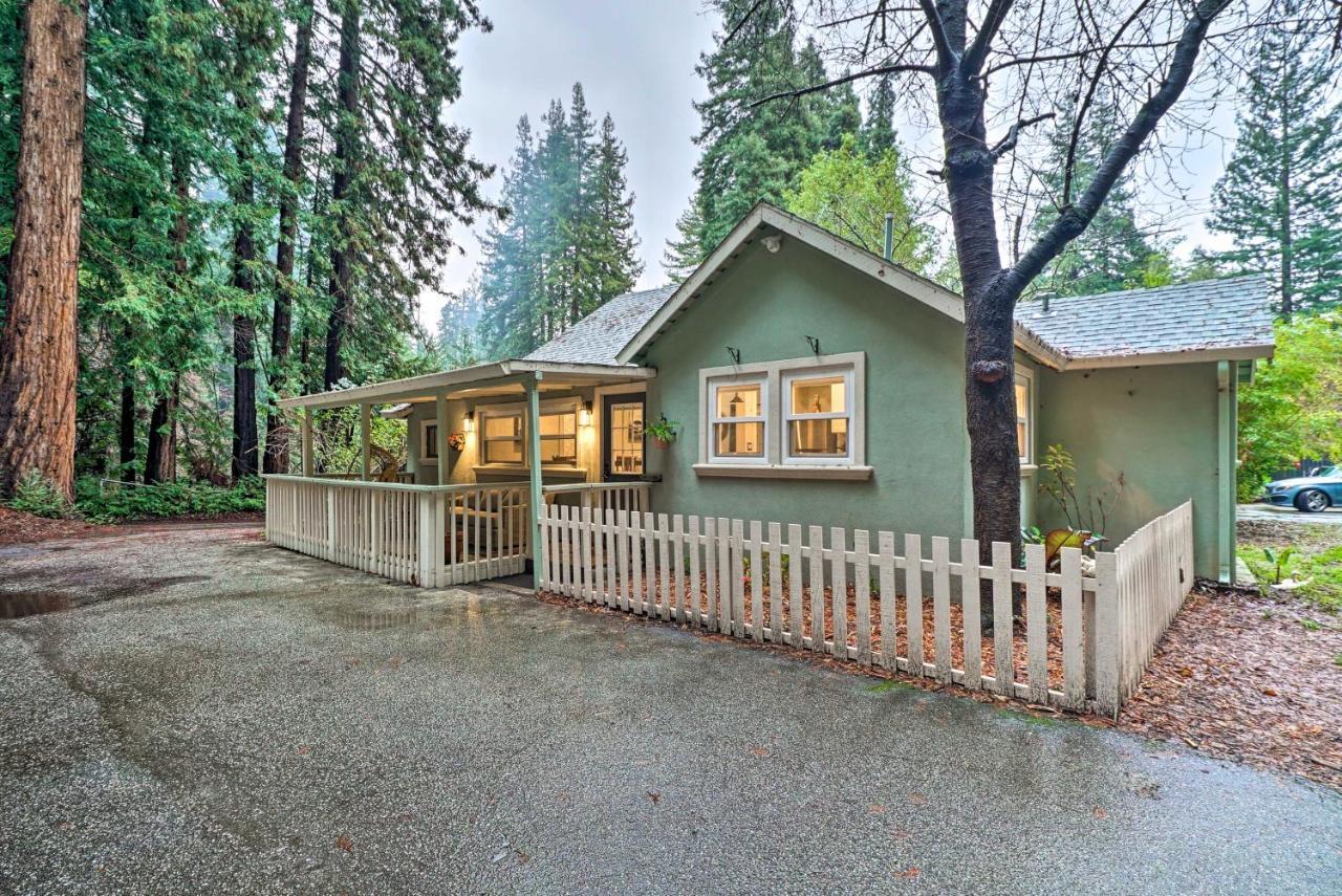 California Cottage Less Than 4 Mi To Redwood Hiking Trails Ben Lomond Kültér fotó